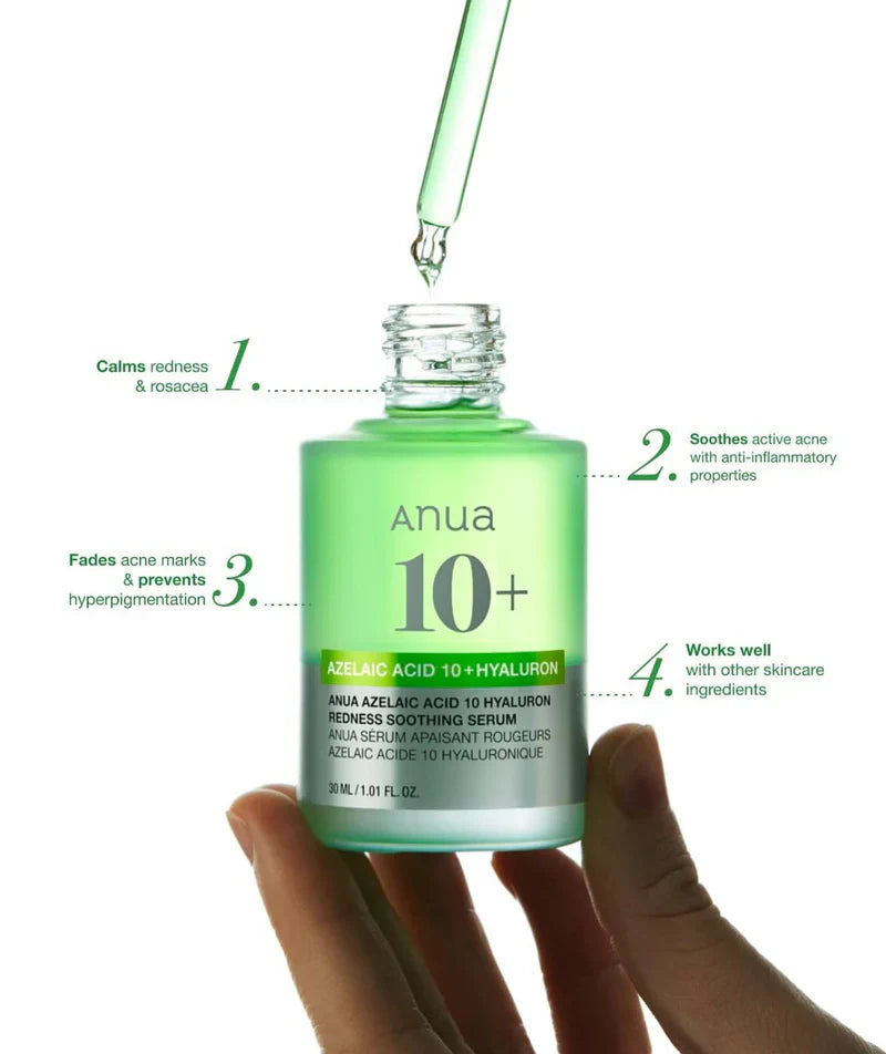 [] Azelaic Acid 10 Hyaluron Redness Soothing Serum [30Ml]
